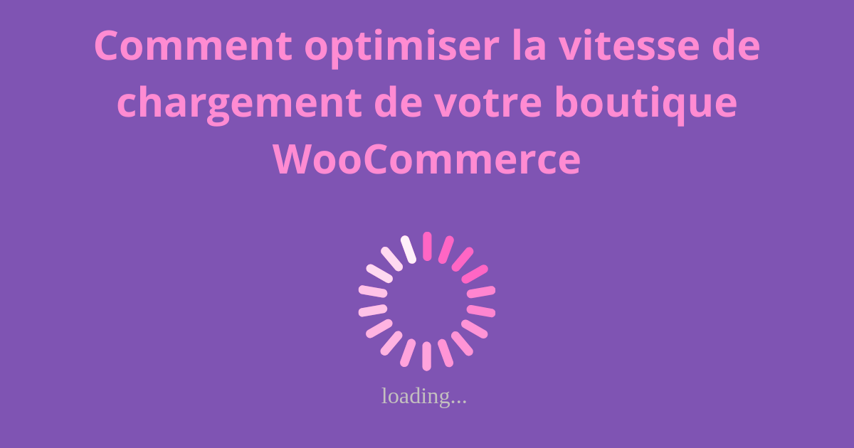 page speed WooCommerce