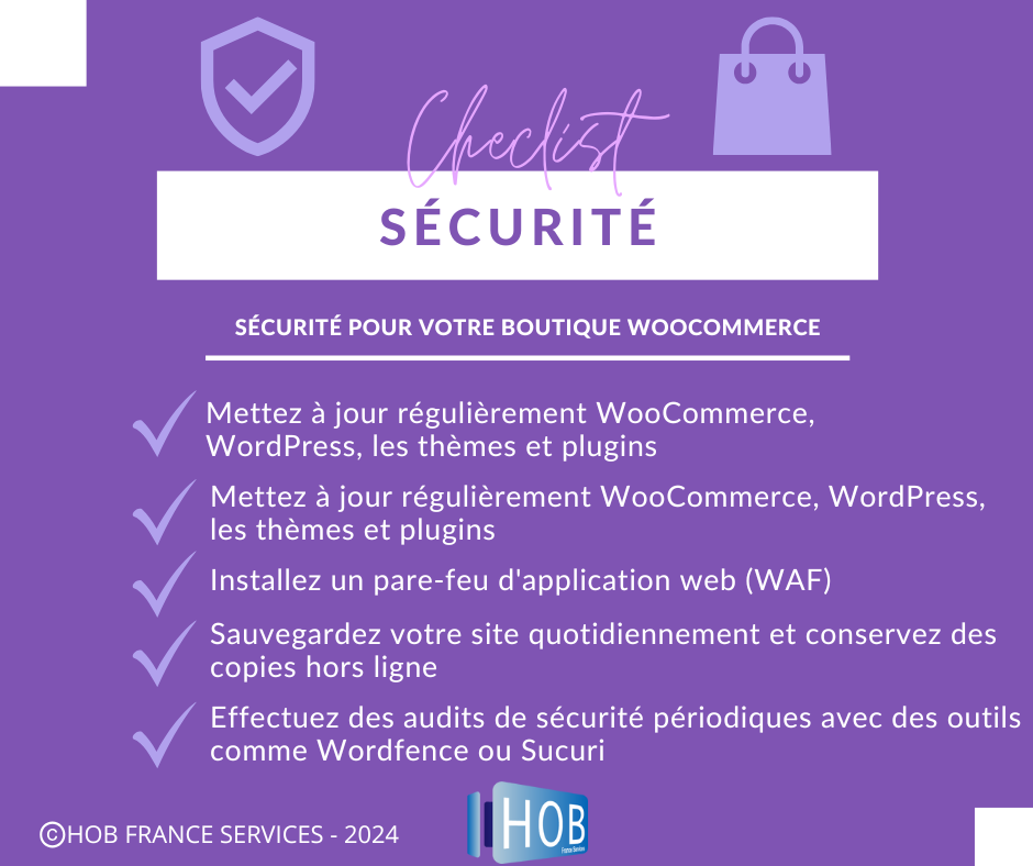 Chelist sécurité woocommerce