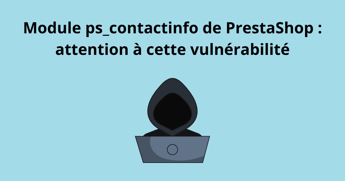 Module ps_contactinfo de PrestaShop